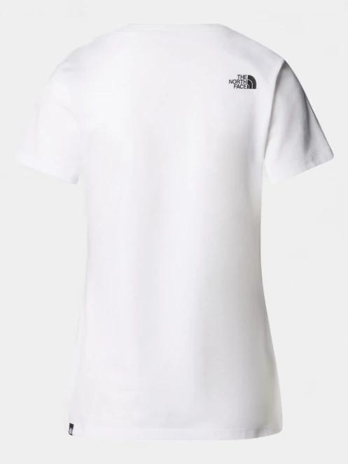 tricou cu maneci scurte pt. femei The North Face W S/S Easy Tee alb 6