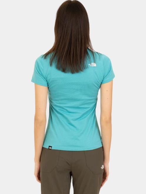 tricou cu maneci scurte pt. femei The North Face W S/S Easy Tee albastru 4