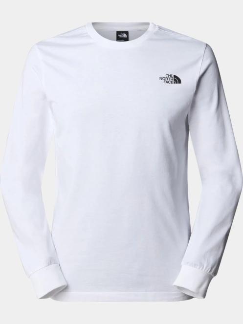 tricou cu maneci lungi pt. barbati The North Face M L/S Easy Tee alb 5