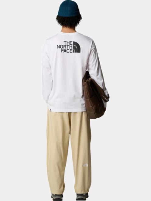 tricou cu maneci lungi pt. barbati The North Face M L/S Easy Tee alb 4