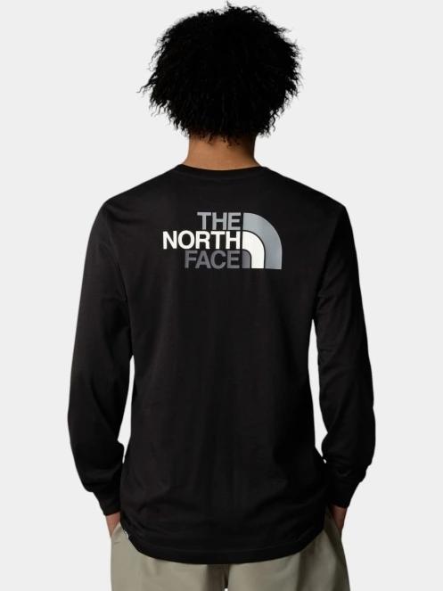 tricou cu maneci lungi pt. barbati The North Face M L/S Easy Tee negru 3