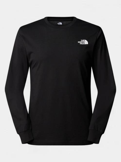 tricou cu maneci lungi pt. barbati The North Face M L/S Easy Tee negru 5