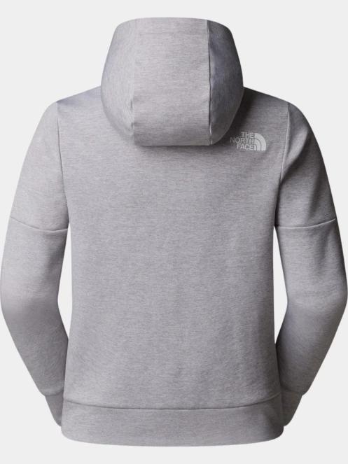 pulover cu gluga pt. femei The North Face W Reaxion Fleece F/Z Hoodie gri 7