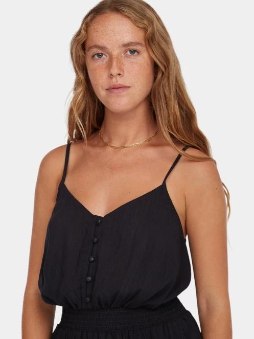 salopete pt. femei O'Neill Thin Strap Buttoned Romper negru 5