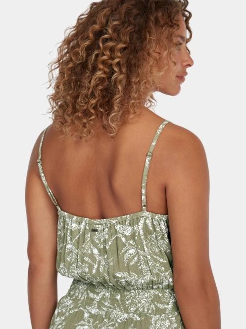 salopete pt. femei O'Neill Thin Strap Buttoned Romper oliv 6