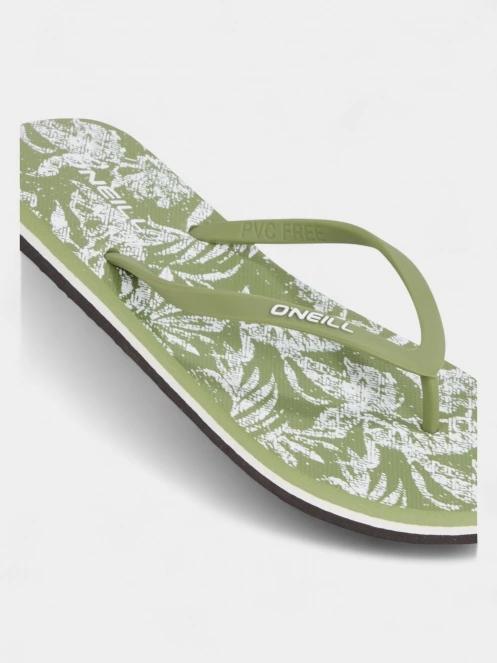 papuci flip flop pt. femei O'Neill Profile Graphic Sandals verde 4