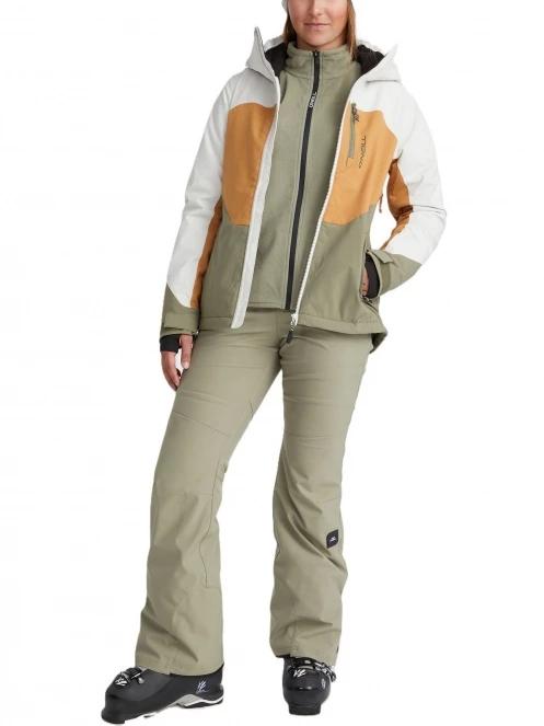 geaca de schi pt. femei O'Neill Carbonite Jacket verde 5