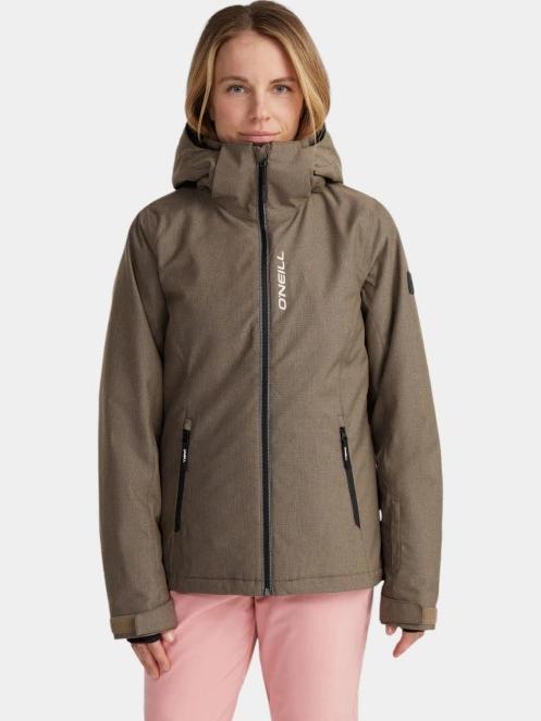 geaca de schi pt. femei O'Neill Stuvite Snow Jacket (Melange) oliv 2