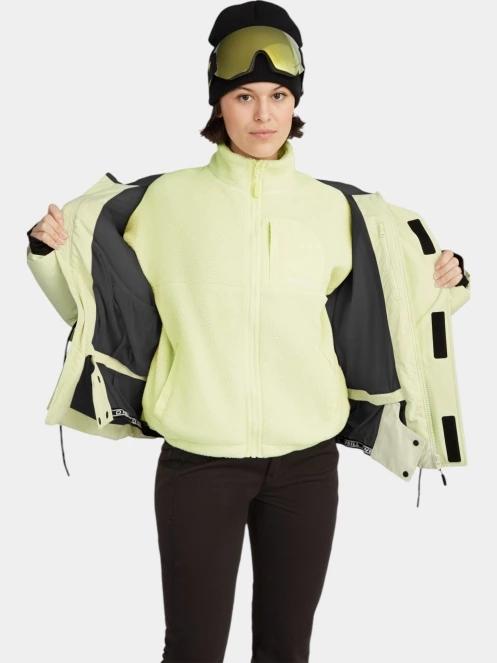 geaca de schi pt. femei O'Neill Frostbloom Hybrid Jacket verde 4