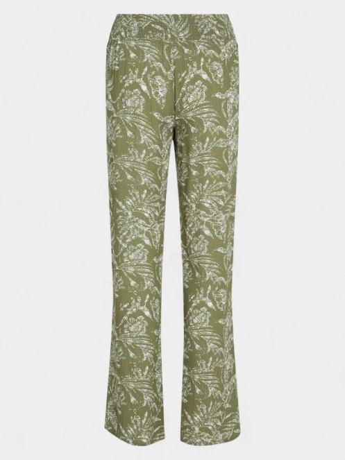 pantaloni lungi pt. femei O'Neill Johnny Smocked Waist Pants verde 8