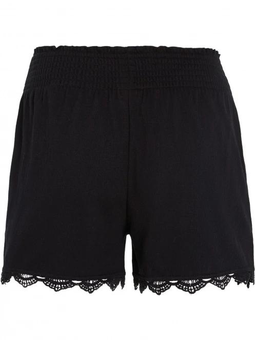 pantaloni scurti pt. femei O'Neill Essentials Ava Smocked Shorts negru 7