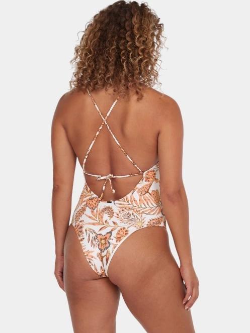 costum de baie pt. femei O'Neill Saltwater Jaida Crochet Swimsuit portocaliu 4