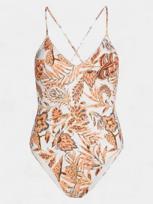costum de baie pt. femei O'Neill Saltwater Jaida Crochet Swimsuit portocaliu 6