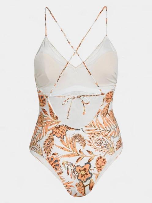 costum de baie pt. femei O'Neill Saltwater Jaida Crochet Swimsuit portocaliu 7