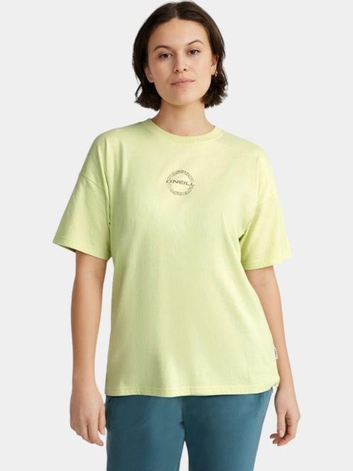 tricou cu maneci scurte pt. femei O'Neill O'Neill TRVLR Sereis Back Graphic T-Shirt verde 2