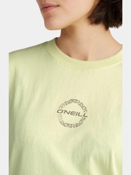 tricou cu maneci scurte pt. femei O'Neill O'Neill TRVLR Sereis Back Graphic T-Shirt verde 4