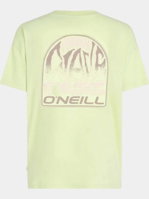tricou cu maneci scurte pt. femei O'Neill O'Neill TRVLR Sereis Back Graphic T-Shirt verde 7