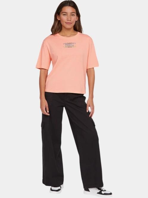 tricou cu maneci scurte pt. femei O'Neill Summer Musthaves Back Print T-Shirt roz 4