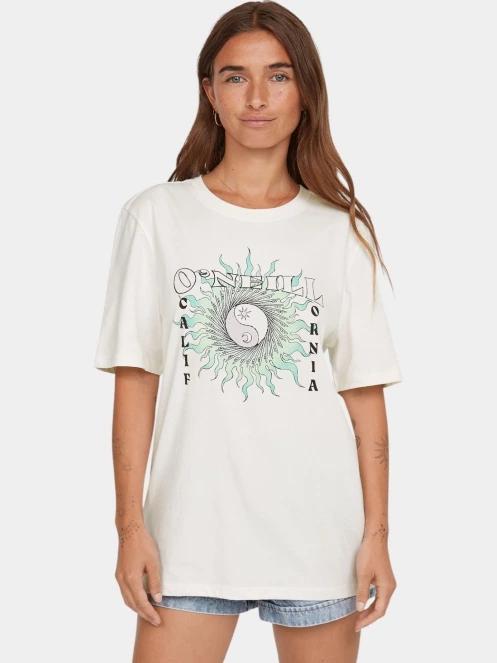 tricou cu maneci scurte pt. femei O'Neill Summer Musthaves Graphic T-Shirt alb 2