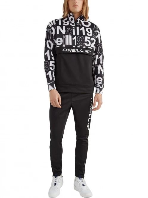 pulover polar pt. barbati O'Neill Rutile Printed Anorak negru 4