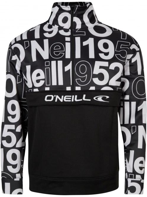 pulover polar pt. barbati O'Neill Rutile Printed Anorak negru 5