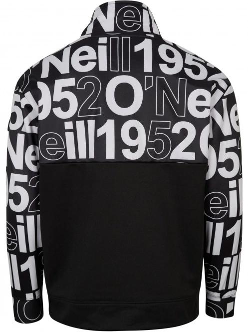 pulover polar pt. barbati O'Neill Rutile Printed Anorak negru 6