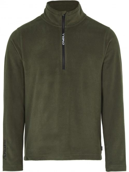 pulover polar pt. barbati O'Neill Jack's HZ Fleece oliv 6
