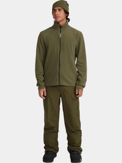 pulover polar pt. barbati O'Neill Jack'S Polartec 100 Fz Fleece verde 6