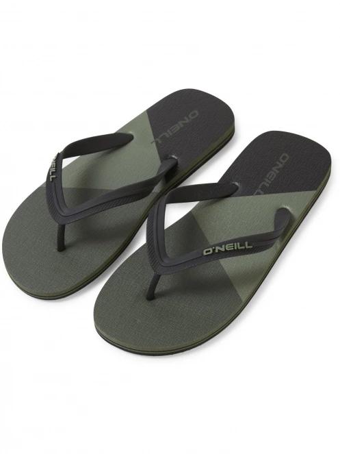papuci flip flop pt. barbati O'Neill Profile Color Block Sandals oliv 2