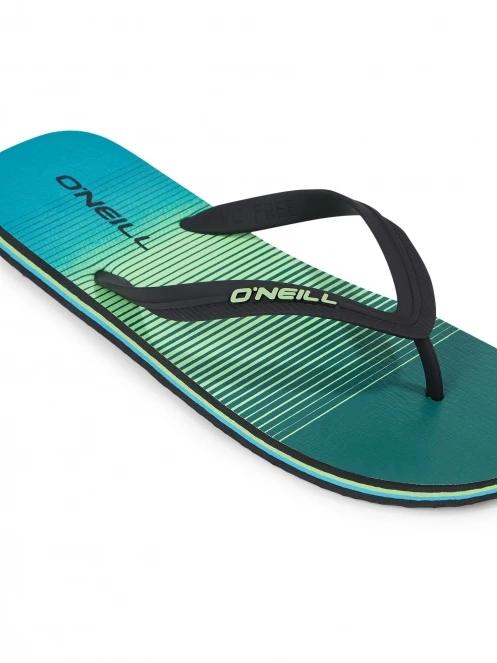 papuci flip flop pt. barbati O'Neill Profile Graphic Sandals verde 4