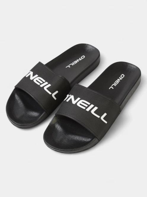 papuci pt. barbati O'Neill O'Neill Logo Slides negru 2