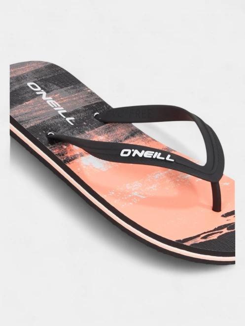 papuci flip flop pt. barbati O'Neill Profile Graphic Sandals gri 3