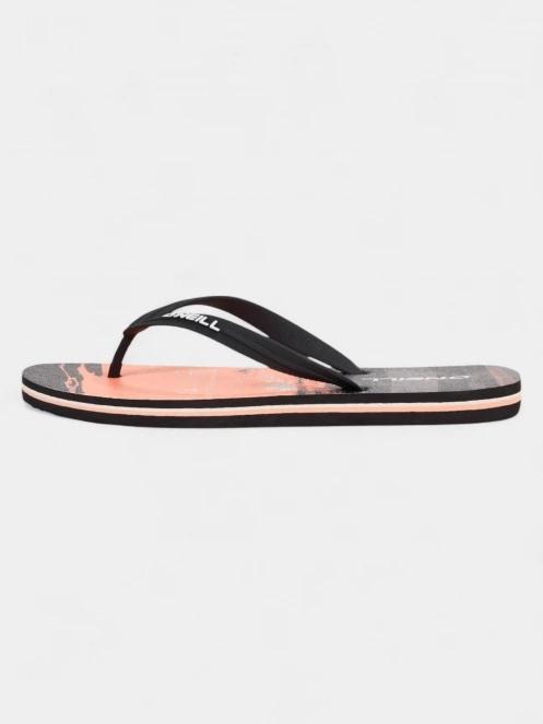 papuci flip flop pt. barbati O'Neill Profile Graphic Sandals gri 4