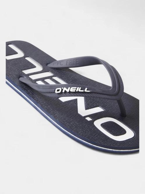 papuci flip flop pt. barbati O'Neill Profile Logo Sandals albastru inchis 3