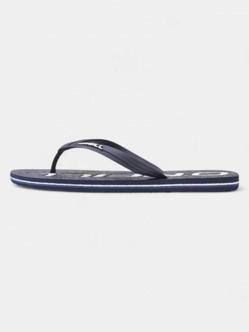 papuci flip flop pt. barbati O'Neill Profile Logo Sandals albastru inchis 4