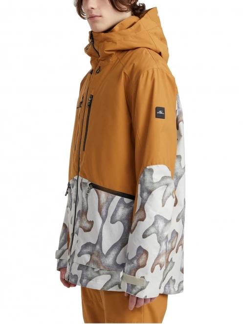 geaca de schi pt. barbati O'Neill Texture Jacket maro 3