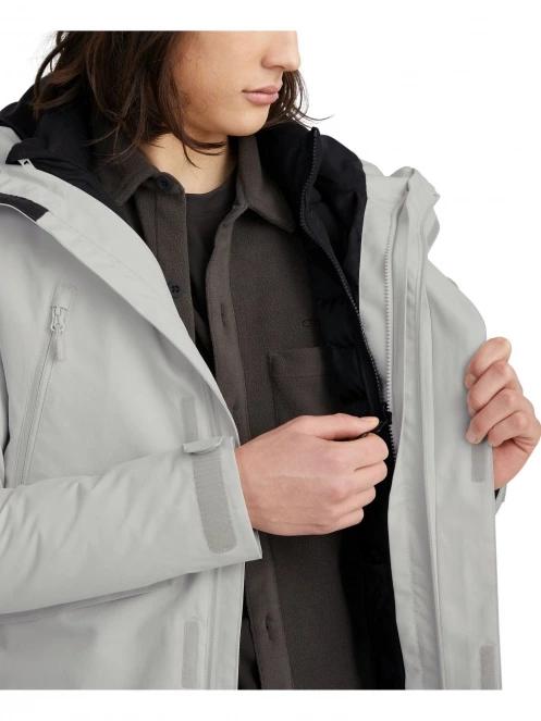 geaca de schi pt. barbati O'Neill O'Neill Trvlr Series Textured Jacket gri 6