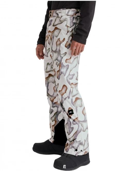 pantaloni de schi pt. barbati O'Neill Park Pants alb 3