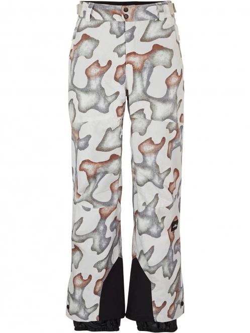 pantaloni de schi pt. barbati O'Neill Park Pants alb 7