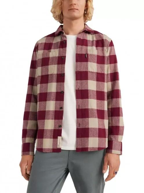 camasa cu maneci lungi pt. barbati O'Neill Flannel Check Shirt violet 2