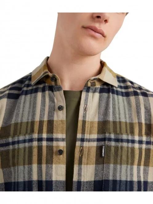 camasa cu maneci lungi pt. barbati O'Neill Flannel Check Shirt oliv 4