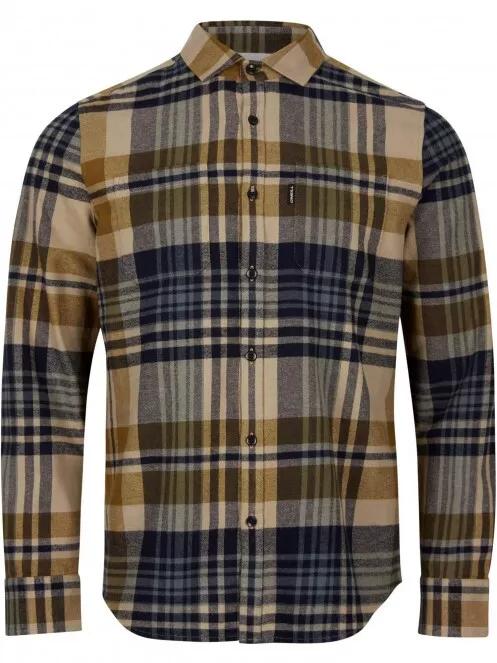camasa cu maneci lungi pt. barbati O'Neill Flannel Check Shirt oliv 5