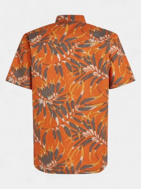 camasa cu maneci scurte pt. barbati O'Neill O'Neill Print Shirt portocaliu 7