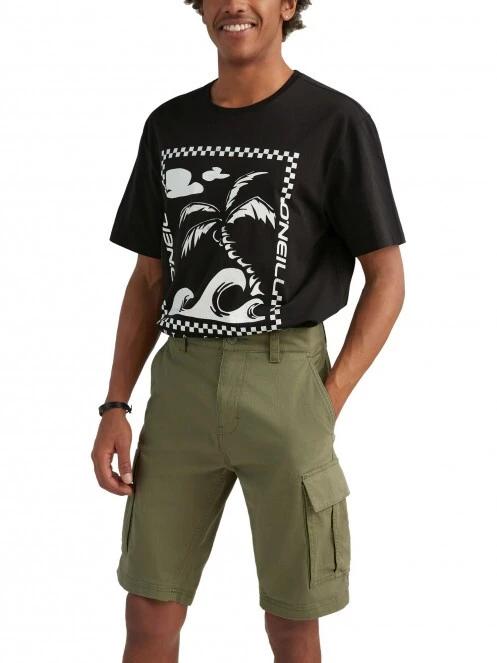pantaloni scurti cu buzunare laterale pt. barbati O'Neill Park Cargo Short oliv 2