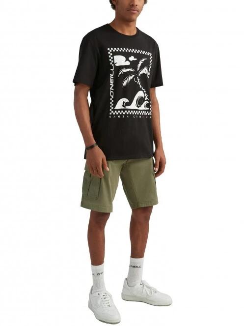 pantaloni scurti cu buzunare laterale pt. barbati O'Neill Park Cargo Short oliv 4
