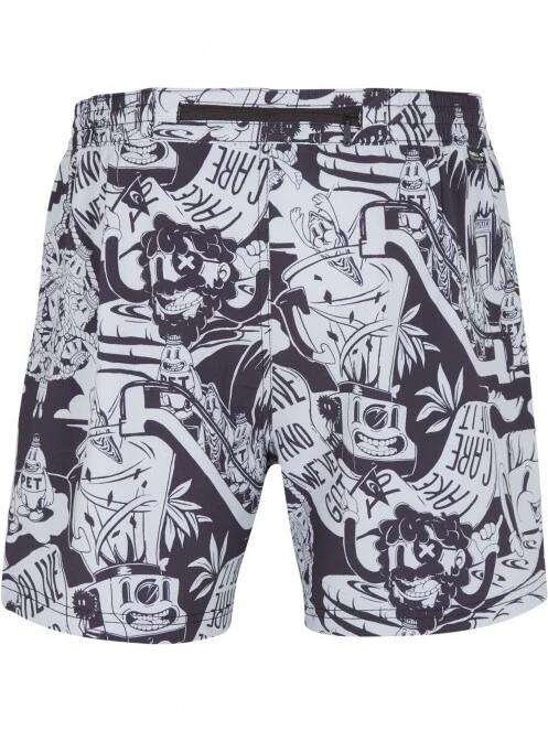 sorturi de baie pentru barbati pt. barbati O'Neill Packable Aop 15'' Hybrid Shorts negru 7