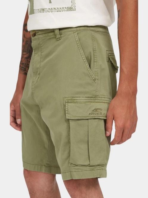 pantaloni scurti cu buzunare laterale pt. barbati O'Neill Essentials Cargo Shorts verde 3