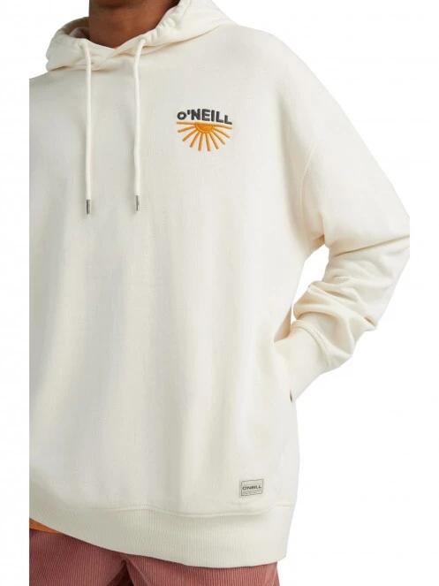 pulover cu gluga pt. barbati O'Neill Camorro Hoodie alb 4