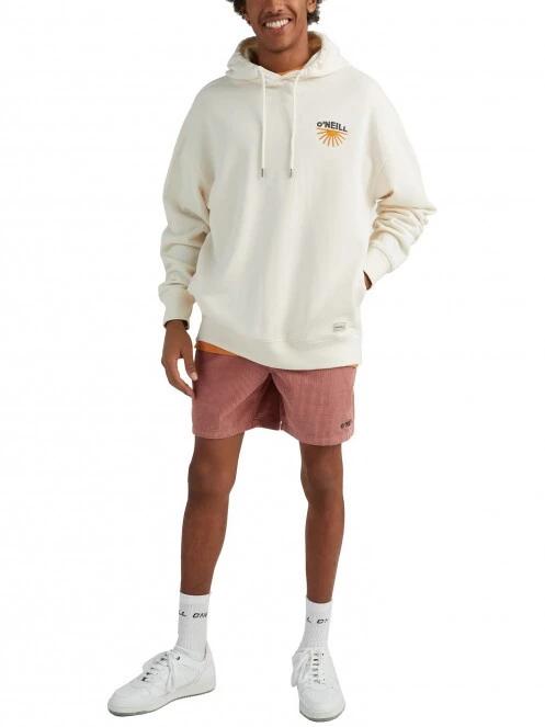 pulover cu gluga pt. barbati O'Neill Camorro Hoodie alb 5