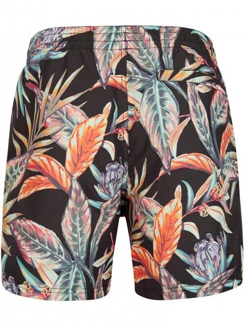 sorturi de baie pentru barbati pt. barbati O'Neill Cali Print 15'' Swim Shorts negru 6